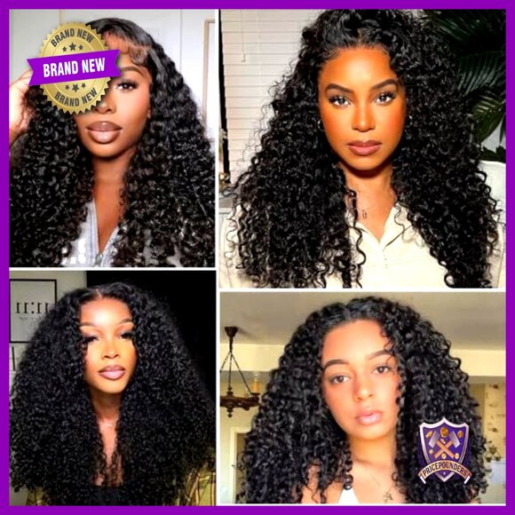 100% Unprocessed Virgin Human Hair Extensions 14-18 Inch 3C4A Water Wave main image 6